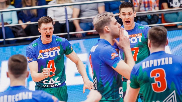 Волейболисты «Кузбасса»