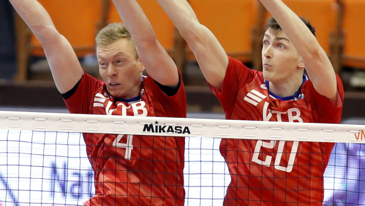 Российские волейболисты