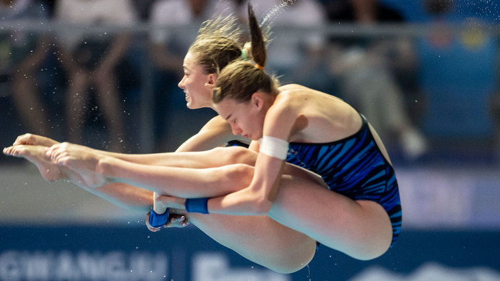 Юлия Тимошинина и Екатерина Беляева