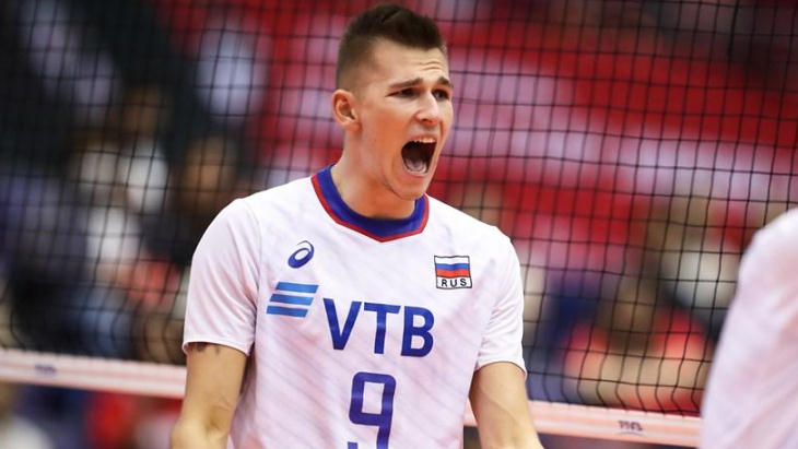 Российский волейболист