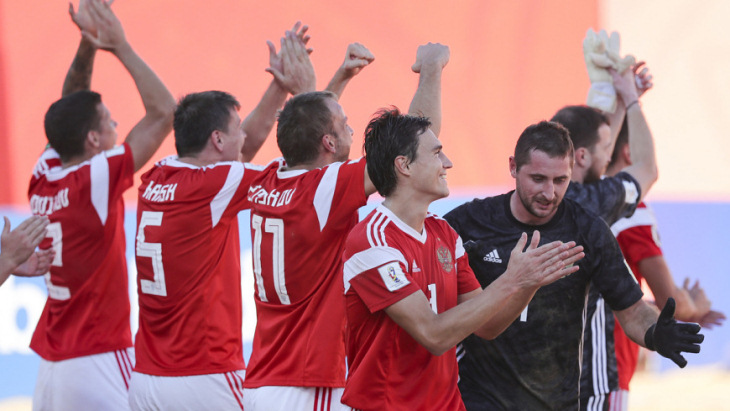 Сборная России завоевала бронзу на ЧМ по пляжному футболу