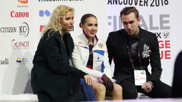 Этери Тутберидзе и Алина Загитова