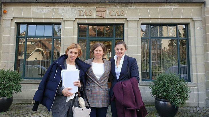 Российские биатлонистки