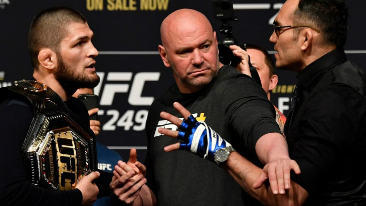 Хабиб Нурмагомедов и Тони Фергюсон