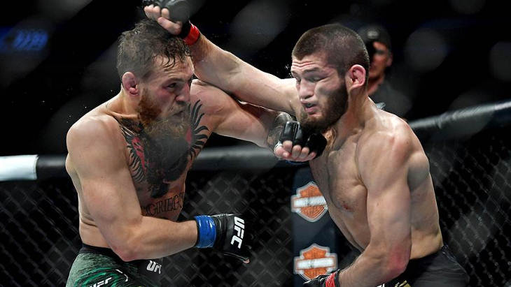 Хабиб Нурмагомедов — Конор Макгрегор