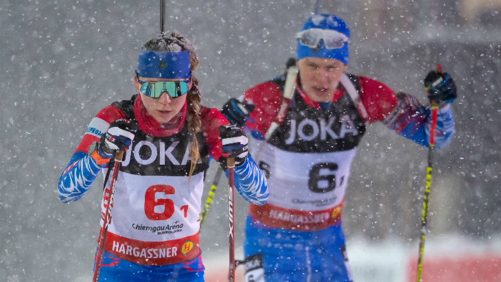 Евгения Павлова и Матвей Елисеев