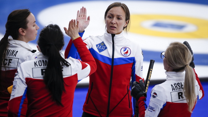 Российские керлингистки