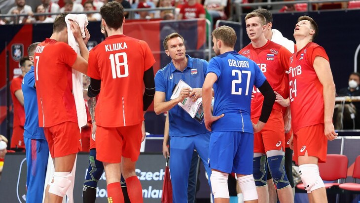 Российские волейболисты