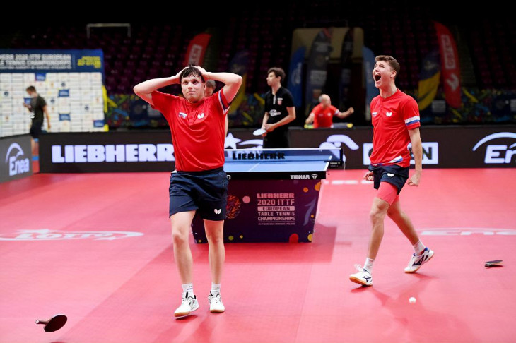 Лев Кацман и Максим Гребнев завоевали золото на чемпионате Европы 2021