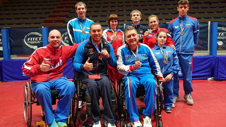 Параолимпийские спортсмены России