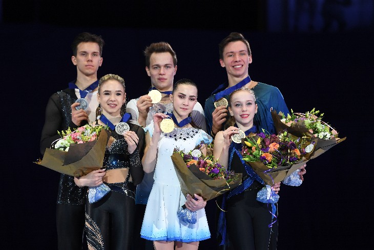 Панфилова и Рылов с золотом юниорского ЧМ-2020