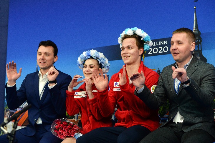 Панфилова и Рылов на ЮЧМ-2020