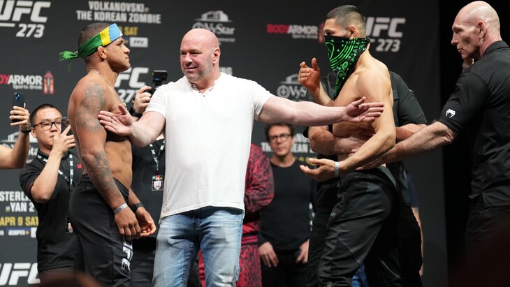 Гилберт Бернс и Хамзат Чимаев