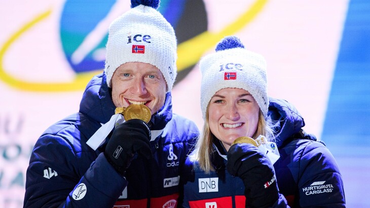 Марте Ройселанн и Йоханнес Бе