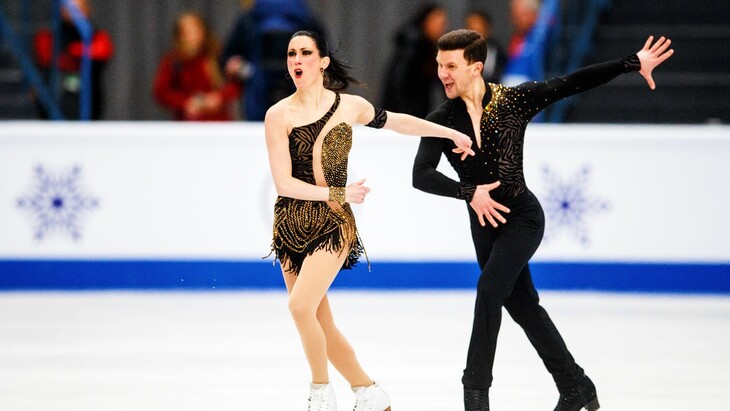 Шарлен Гиньяр и Марко Фаббри