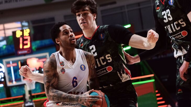 Разыгрывающий ЦСКА Мело Тримбл