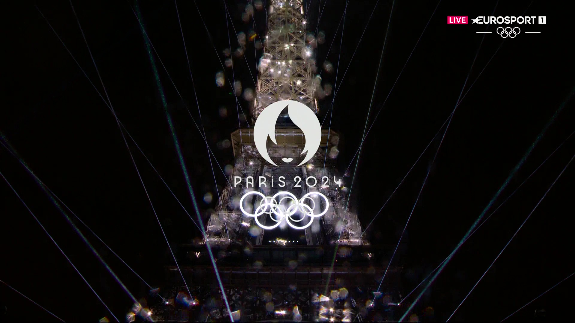 Башня сияет