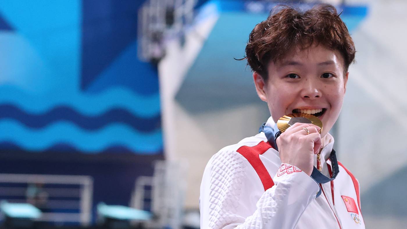 Ивен Чен уже выиграла в Париже в командных прыжках