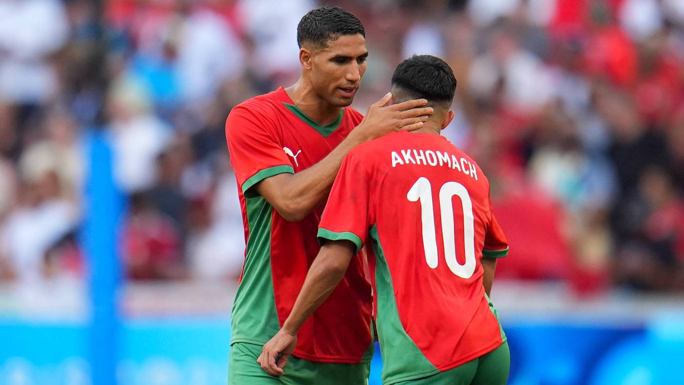 Лидер марокканцев Ашраф Хакими