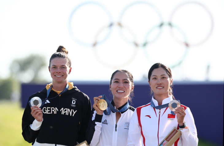 Гольфистки-призерки