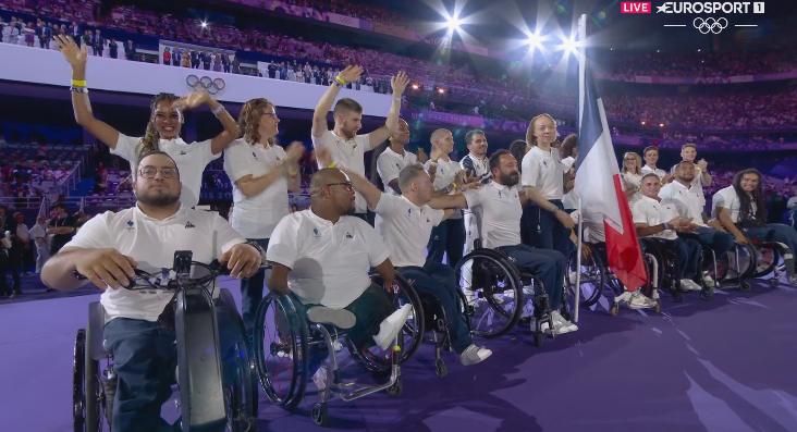 Паралимпийцы