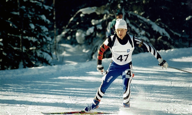 Владимир Драчев на Олимпийских играх в Лиллехаммере (1994)