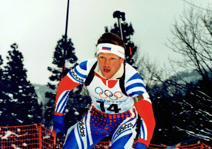 Владимир Драчев на Олимпийских играх в Нагано (1998)