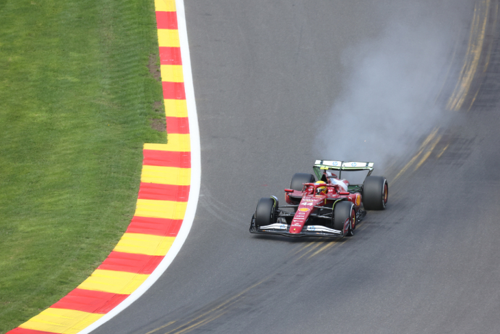 Хэмилтон на Гран-При Бельгии