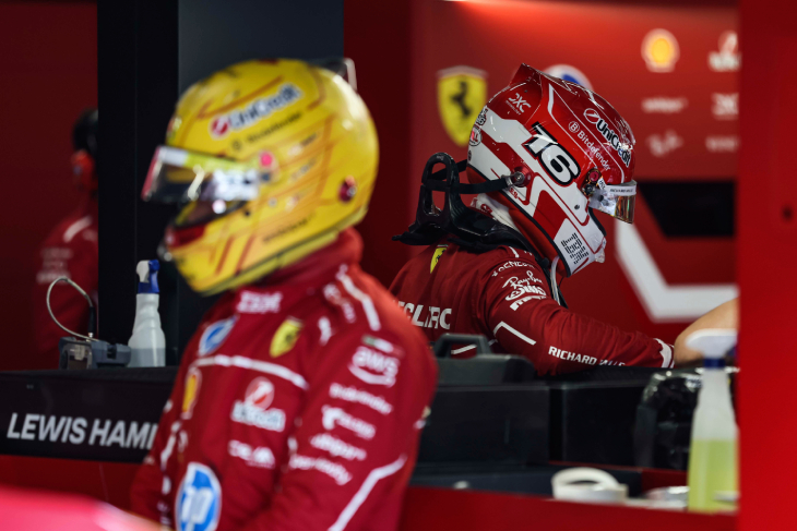 Льюис Хэмилтон и Шарль Леклер