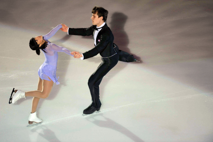 Александр Энберт и Ксения Озерова на Универсиаде-2009