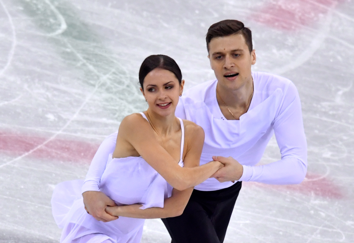 Энберт и Наталья Забияко на ОИ-2018