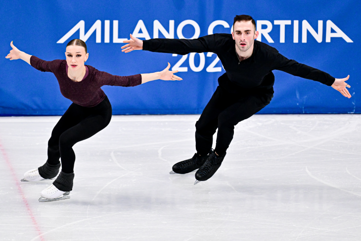 Лука Берулава с Анастасией Метёлкиной