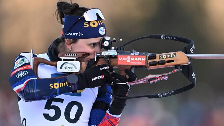 Жулия Симон — финишер сборной Франции