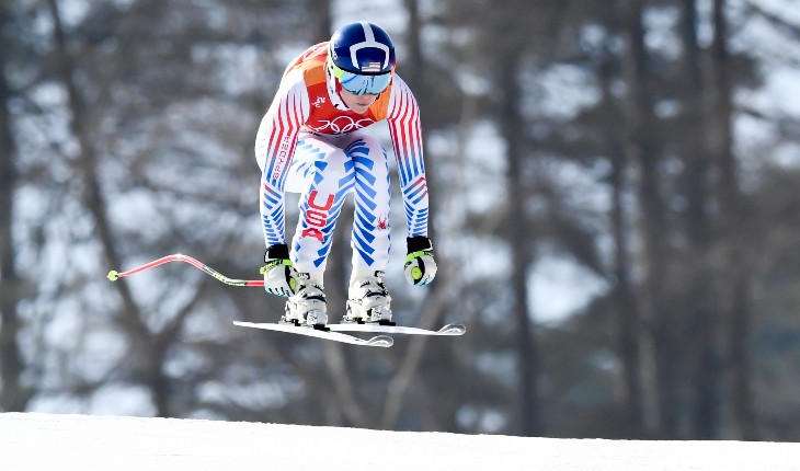 Линдси Вонн на ОИ-2018 в Пхёнчхане