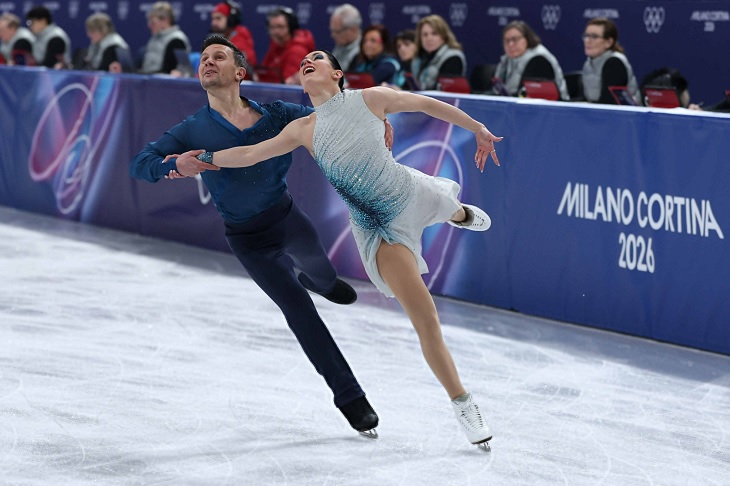 Шарлен Гиньяр и Марко Фаббри