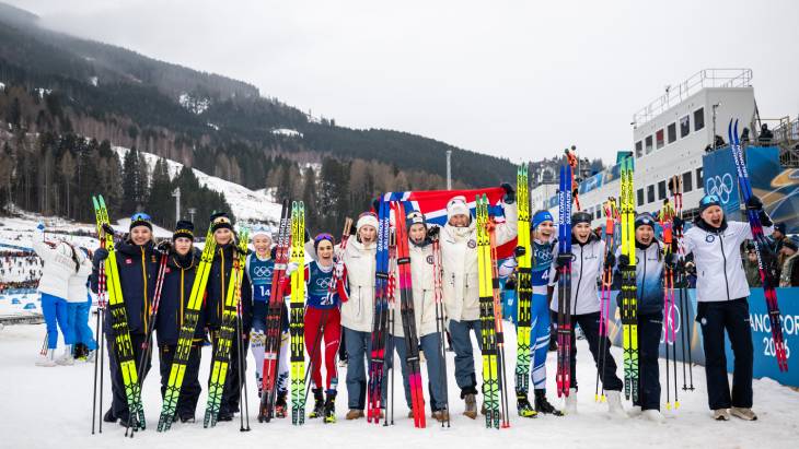 Призеры эстафеты