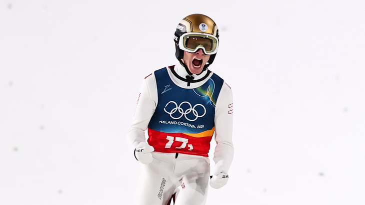 Австрия завоевала золото Олимпиады в прыжках с трамплина