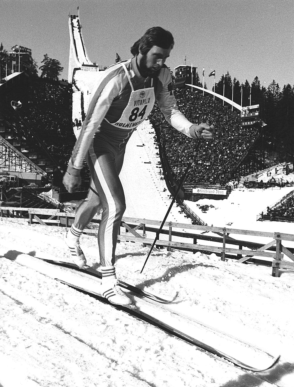 Юха Мието в Хольменколлене, 1978 год