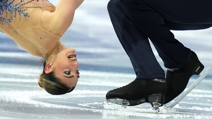 Сара Конти и Никколо Мачии из Италии на Олимпиаде в Милане-2026