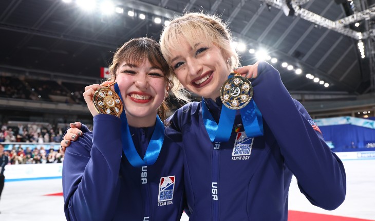 Алиса Лю и Эмбер Гленн