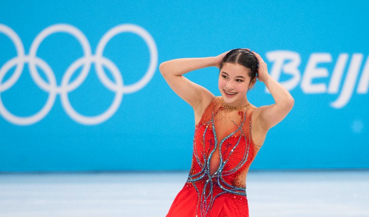 Алиса Лю на ОИ-2022 в Пекине