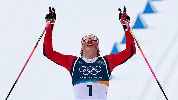 Йоханнес Хёсфлот Клебо завоевал 6 золотых медалей ОИ-2026