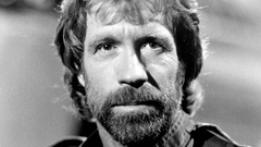 Чак Норрис, фото к фильму «Дельта-форс», 1986 год