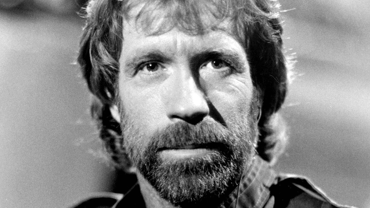 Чак Норрис, фото к фильму «Дельта-форс», 1986 год