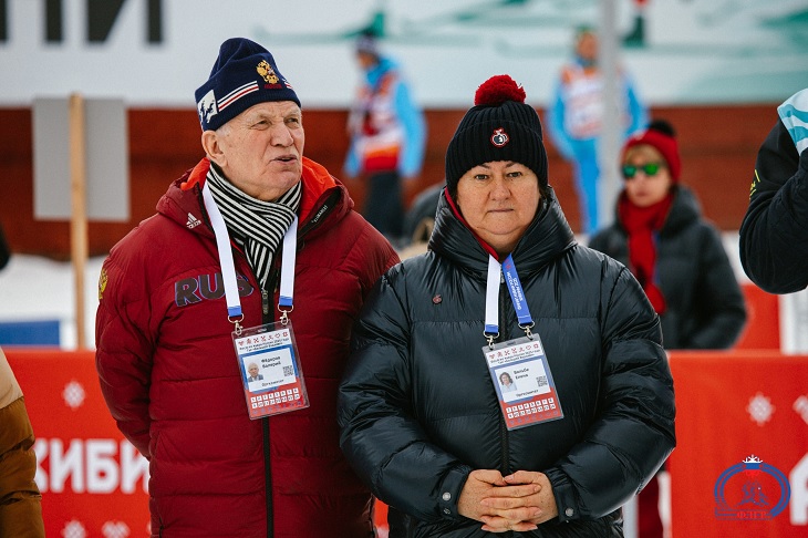 Валерий Фёдоров и Елена Вяльбе