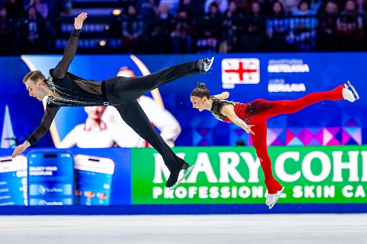 Анастасия Метелкина и Лука Берулава