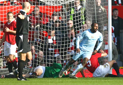 «Манчестер Юнайтед» проиграл «Манчестер Сити» 1:2 (9 фото)