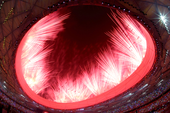 Олимпийский фейерверк