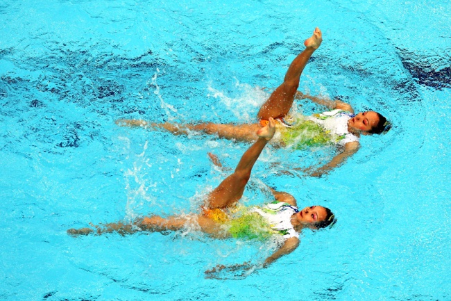 Синхронное плавание. Пары