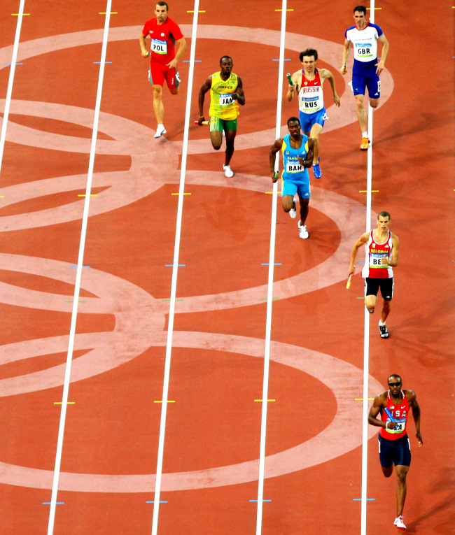 Рекорд Росcии в эстафете